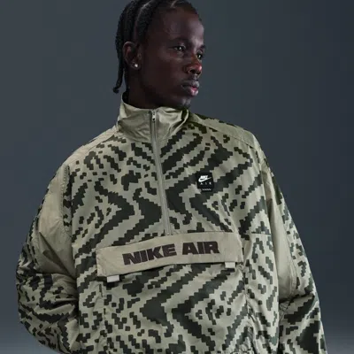 Nike Men's Air Half-zip Jacket In Green