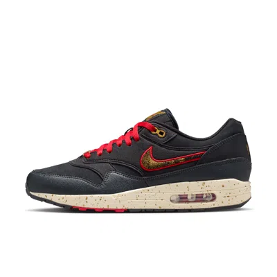 Nike Men's Air Max 1 "pirates" Shoes In Black