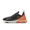 Nike Men's Air Max 270 Shoes In Black/bright Crimson/phantom/total Orange
