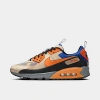 Nike Air Max 90 Drift Sneakers In Rattan/hyper Royal/black/bright Mandarin
