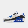 Nike Air Max 90 Khaki Racer Blue In White/racer Blue/black/khaki