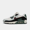 Nike Men's Air Max 90 Prm Notebook Scribbles Casual Sneakers From Finish Line In Phantom/burgundy Crush/vintage Green