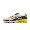 Nike Men's Air Max 90 Shoes In Light Smoke Grey/white/lightning