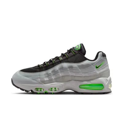 Nike Men's Air Max 95 Big Bubble Shoes In Gray