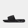 Nike Men's Air Max Cirro Slide Sandals In Black/black/black