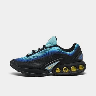 Nike Men's Air Max Dn Casual Shoes In Sky Blue/chamois/hyper Blue/black