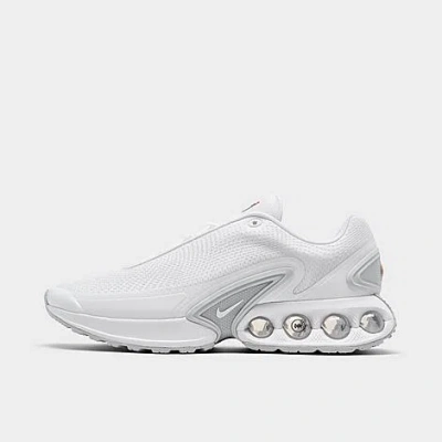 Nike Air Max Dn Sneakers In White And Silver