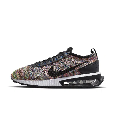 Nike Men's Air Max Flyknit Racer Shoes In Multicolor