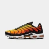 Nike Air Max Plus Shoes In Black/bright Ceramic/resin/pimento 