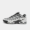 Nike Air Max Plus Drift Sneakers In White And Silver In Multi