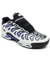 Nike Men's Air Max Plus Drift Casual Sneakers From Finish Line In White,royal
