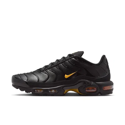 Nike Men's Air Max Plus Premium Shoes In Black