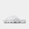 Nike Men's Air More Uptempo Slides In White/team White/white