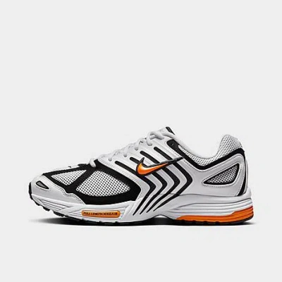 Nike Men's Air Pegasus 2005 Casual Shoes In White/black/metallic Silver/safety Orange