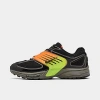 Nike Air Pegasus Wave Sneakers In Black And Orange In Black/flat Pewter/safety Orange/black