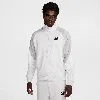 Nike Men's Air Poly-knit Full-zip Jacket In Grey