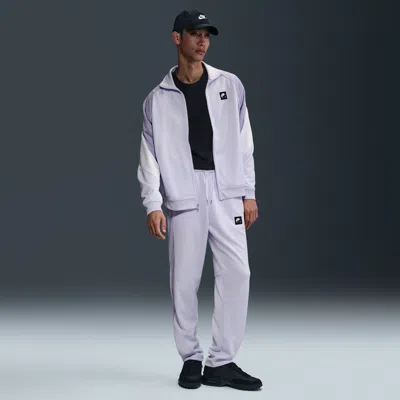 Nike Men's Air Poly-knit Track Pants In Purple