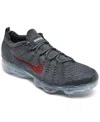 Nike Men's Air Vapormax 2023 Flyknit Shoes In Gray