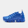 Nike Air Vapormax Plus Sneaker In Game Royal/metallic Silver/white