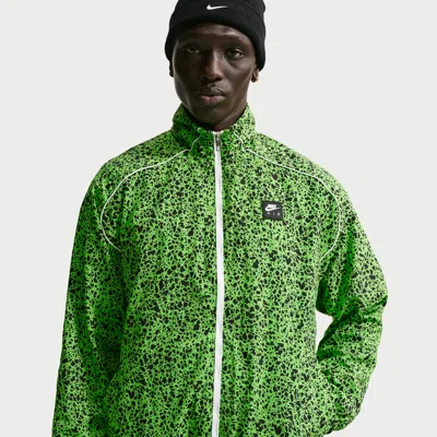 Nike Men's Air Woven Jacket In Green