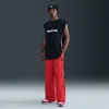 Nike Men's Air Woven Track Pants In Red