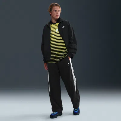 Nike Men's Air Woven Track Pants In Black