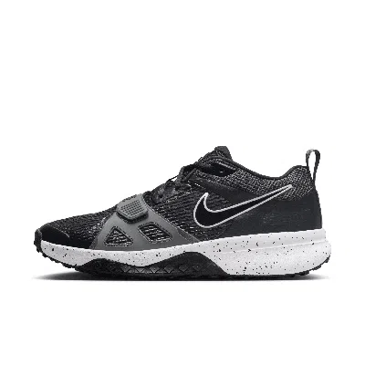 Nike Men's Air Zoom Diamond Elite Turf Baseball Shoes In Black