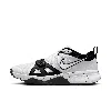 Nike Men's Air Zoom Diamond Elite Turf Baseball Shoes In White/black/volt