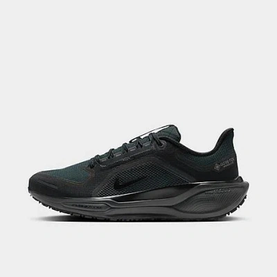 Nike Men's Air Zoom Pegasus 41 Gore-tex Waterproof Running Shoes In Black/anthracite/black