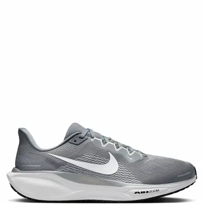 NIKE MEN'S AIR ZOOM PEGASUS 41 SHOES IN COOL GREY/WHITE WOLF GREY