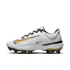 Nike Men's Alpha Huarache Elite 4 Low Mcs Baseball Cleats In White