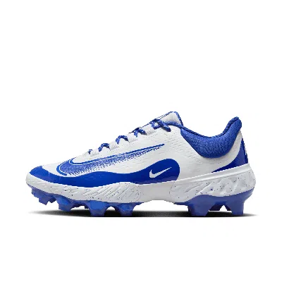 Nike Men's Alpha Huarache Elite 4 Low Mcs Baseball Cleats In White