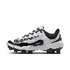 Nike Men's Alpha Huarache Elite 4 Low Mcs Baseball Cleats In White