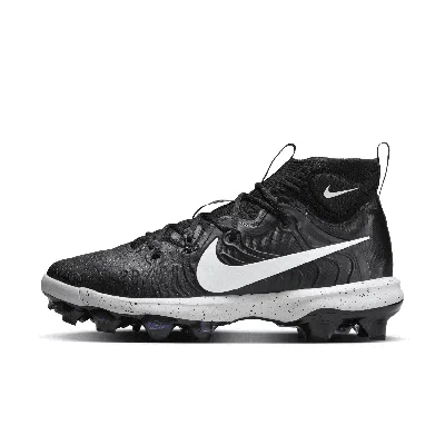 Nike Men's Alpha Huarache Nxt Mcs Baseball Cleats In Black