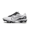 Nike Men's Alpha Huarache Varsity 4 Low Baseball Cleats In White