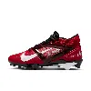 Nike Men's Alpha Menace 4 Pro Football Cleats In University Red/white/metallic Silver