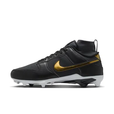 Nike Men's Alpha Menace Dunk Football Cleats In Black