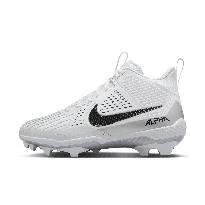 Nike Men's Alpha Menace Strong Football Cleats In White