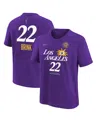Nike Men's And Woman's Cameron Brink Purple Los Angeles Sparks 2024 Wnba Draft Name Number T-shirt In Purple