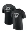 Nike Men's And Women's A'ja Wilson Black Las Vegas Aces Explorer Edition Name Number T-shirt In Black