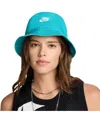 Nike Men's And Women's Aqua Apex Futura Washed Bucket Hat In Aqua