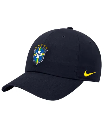 Nike Men's And Women's Black Brazil National Team Bozz Club Adjustable Hat