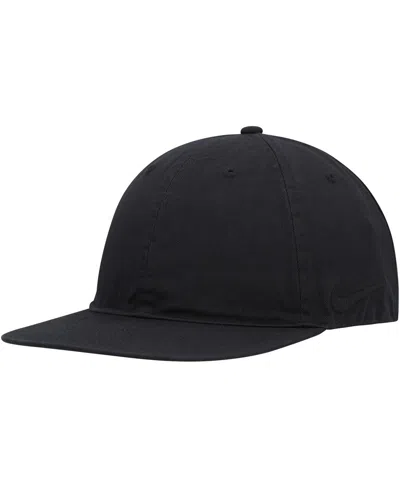 Nike Men's And Women's Black Washed Swoosh Club Adjustable Hat