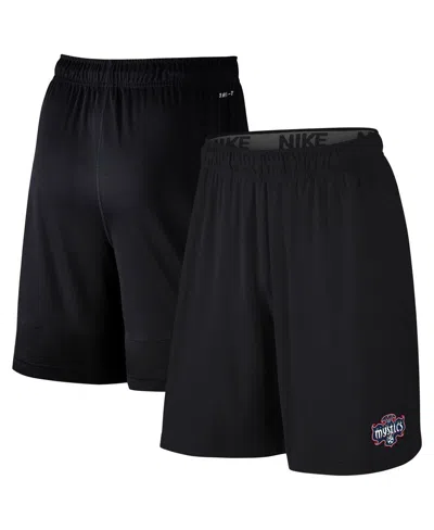 Nike Men's And Women's Black Washington Mystics Fly 2.0 Performance Shorts
