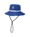 Nike Men's And Women's Blue Chelsea Apex Boonie Performance Bucket Hat In Blue