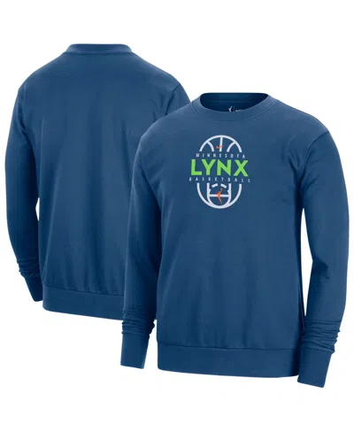 Nike Men's And Women's Blue Minnesota Lynx 2026â On-court Practice Dri-fit Sweatshirt