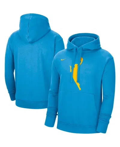 Nike Men's And Women's Blue Wnba Logowoman Team 13 Pullover Hoodie