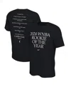 Nike Men's And Women's Caitlin Clark Black Indiana Fever 2024 Wnba Rookie Of The Year T-shirt In Black