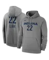 Nike Men's And Women's Caitlin Clark Heather Gray Indiana Fever 2024 Wnba Draft Player Name Number Pullov In Heather Gray