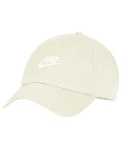 Nike Men's And Women's Cream Futura Wash Club Adjustable Hat